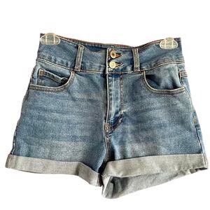 Forever 21 Shorts Womens Size 25 High Waisted Stretchy Jorts Summer Classic Fun
